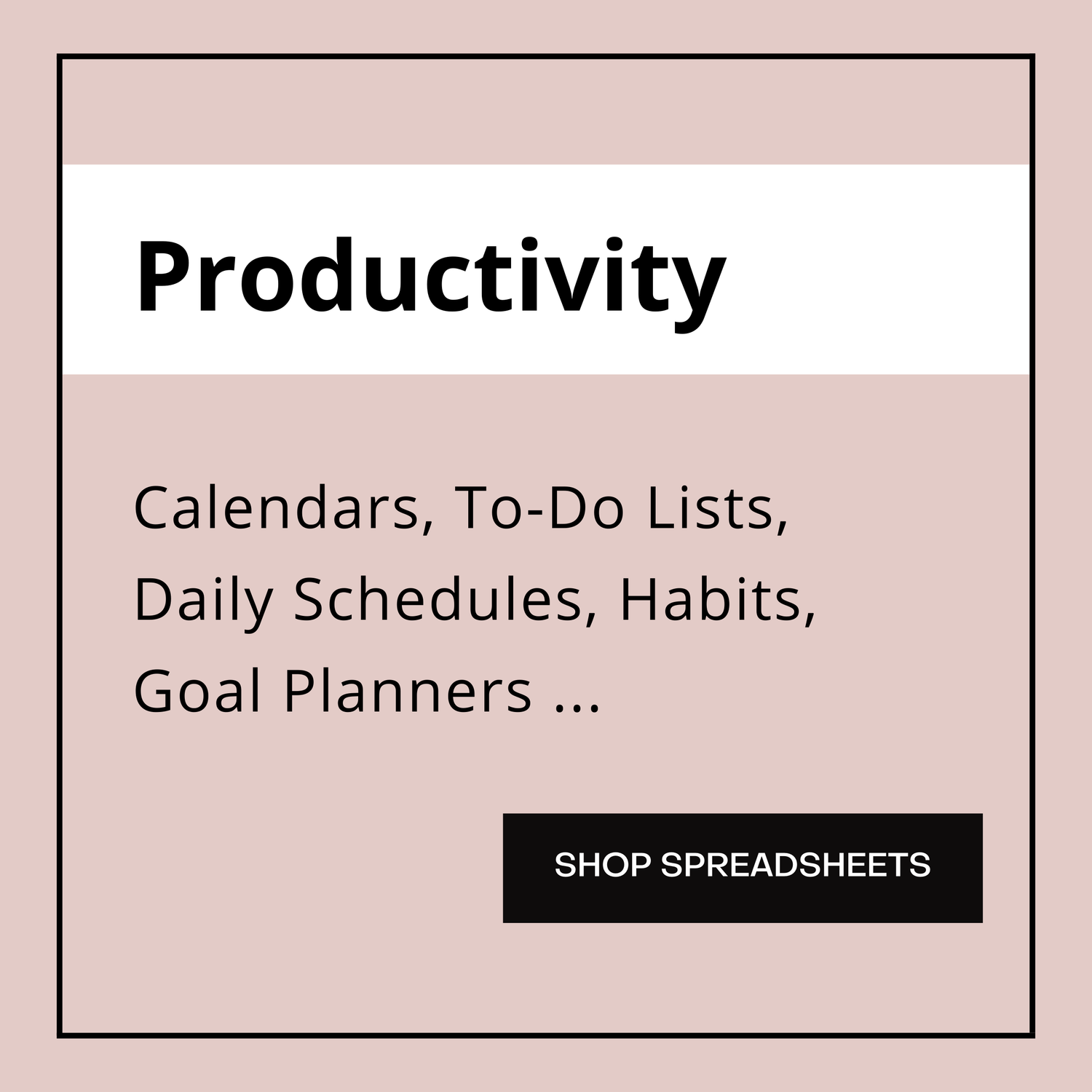 Productivity