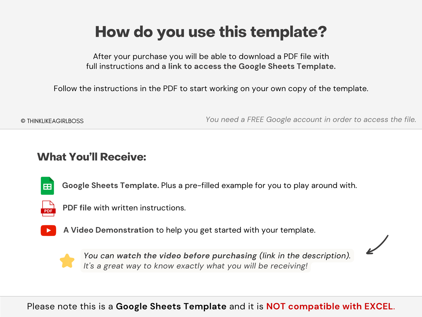 Monthly Planner - V1 Black & White