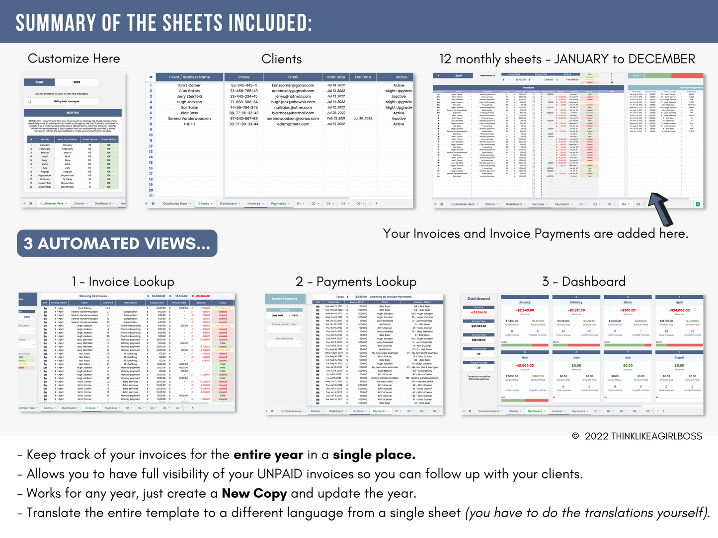 Client Invoice Tracker - V1