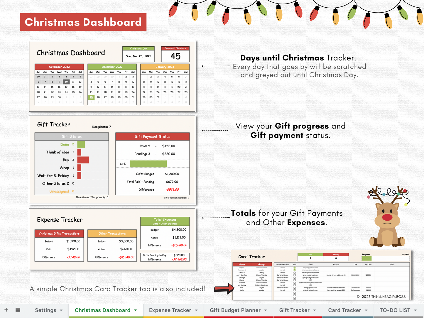 The Very Merry Christmas Planner