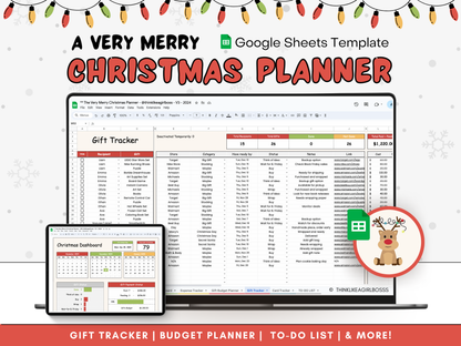 A Very Merry Christmas Planner