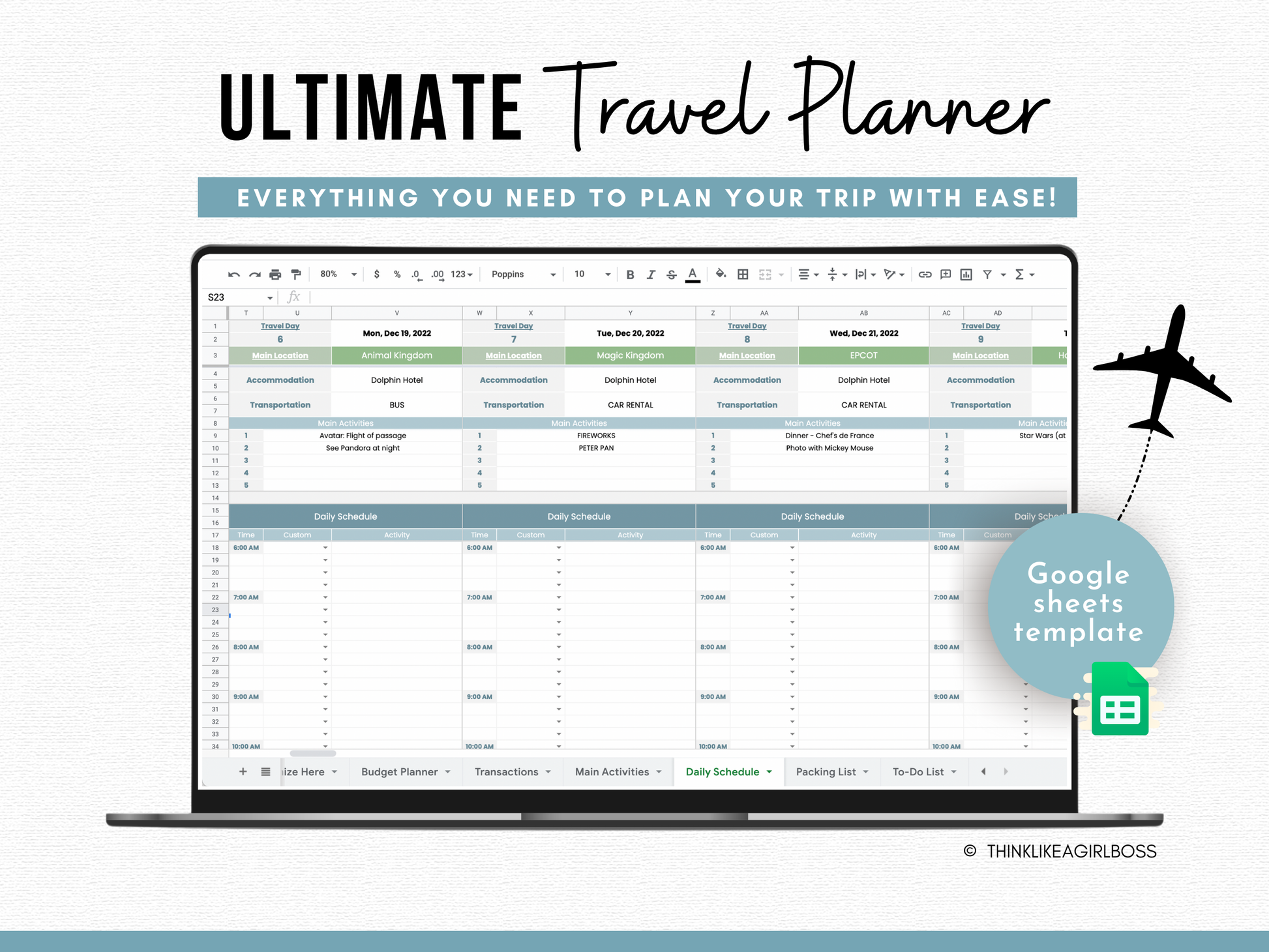 Travel Planner Essentials