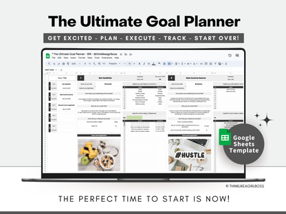 The Ultimate Goal Planner - V1 Black & White