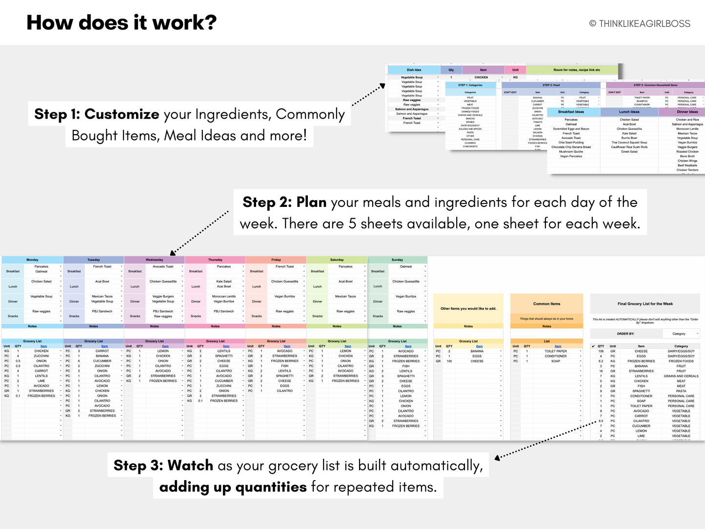 Meal Planner - V2 Extended Version