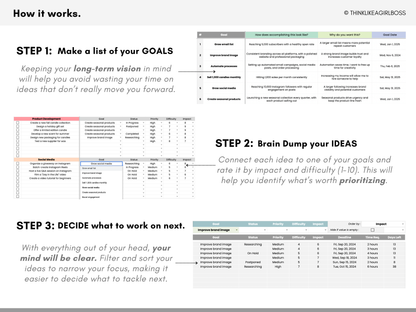 Brain Dump & Idea Tracker - V1