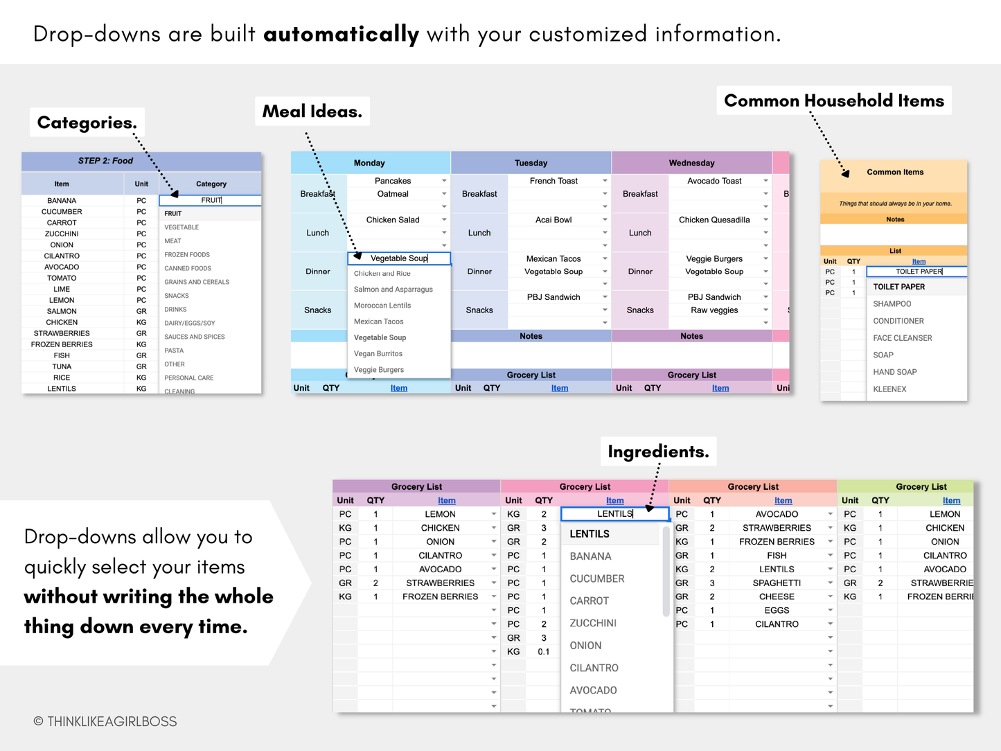 Meal Planner - V2 Extended Version