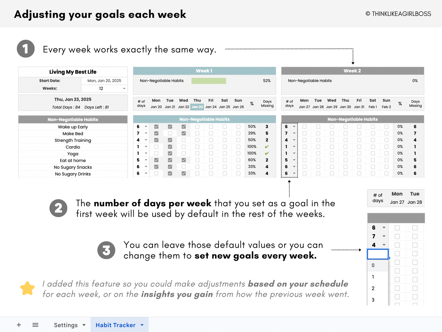 The Ultimate 12 Week Habit Tracker - V1