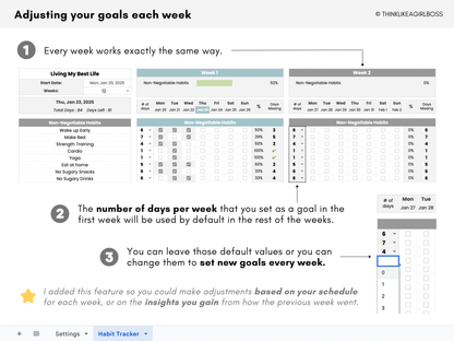 The Ultimate 12 Week Habit Tracker - V1