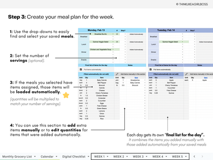 Meal Planner - V3 Premium Edition