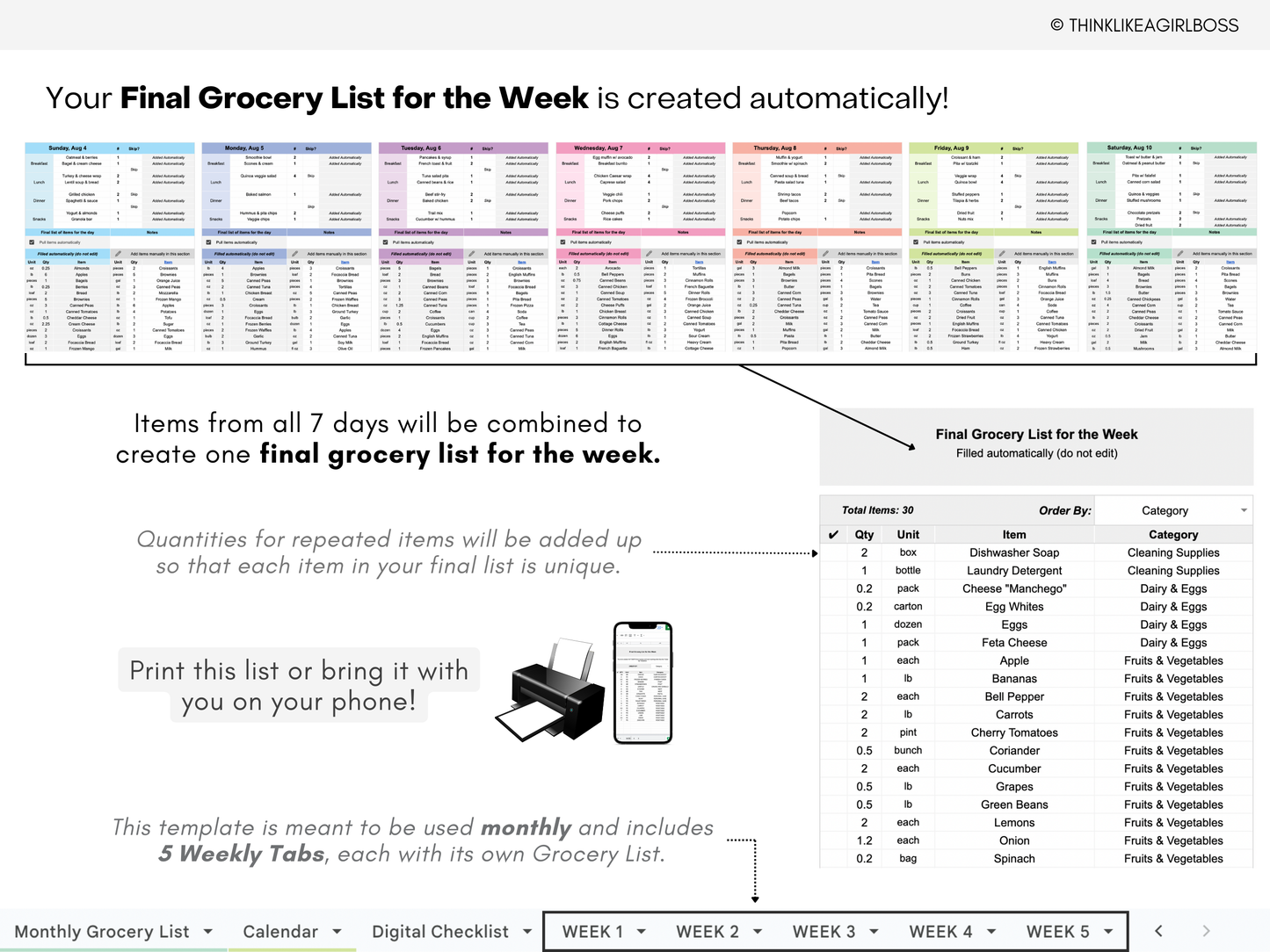 Meal Planner - V3 Premium Edition