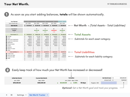 Net Worth Tracker - V1