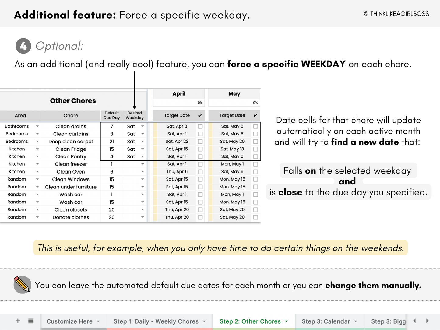 Cleaning and Chore Planner
