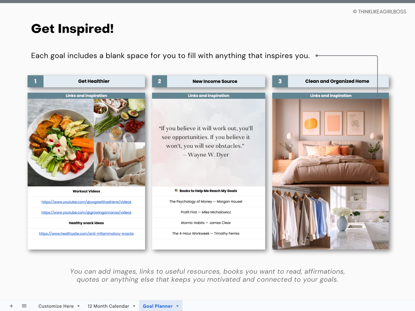 The Ultimate Goal Planner - V1 Blue