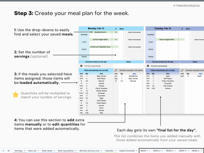 Meal Planner - V3 Premium Edition