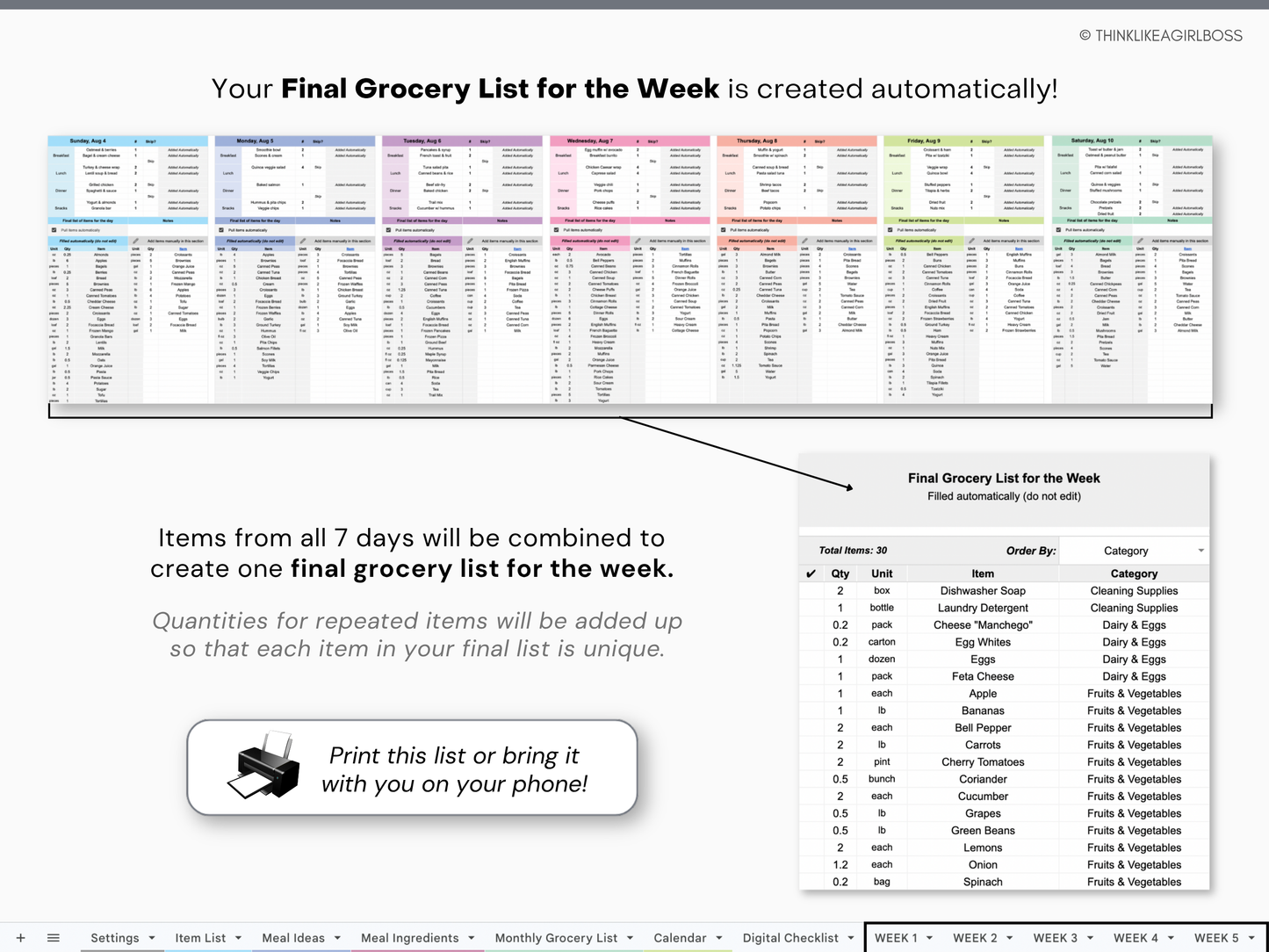 Meal Planner - V3 Premium Edition