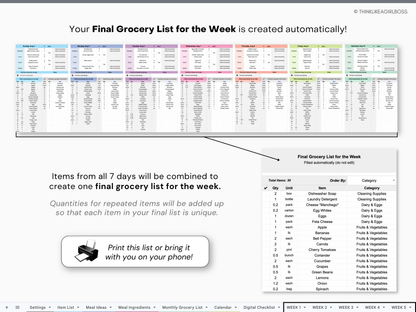 Meal Planner - V3 Premium Edition