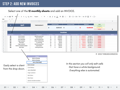 Client Invoice Tracker - V1
